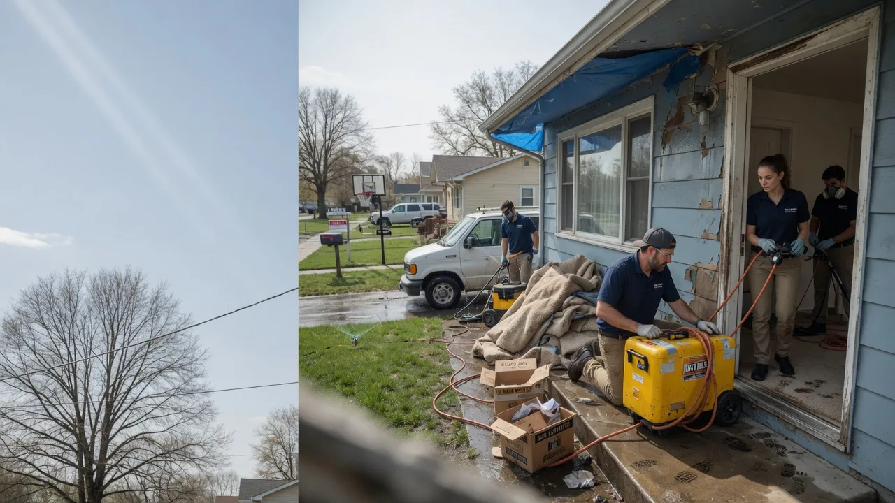 Basement Flood Cleanup in Goodwell, OK near me